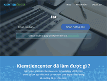 Tablet Screenshot of kiemtiencenter.com